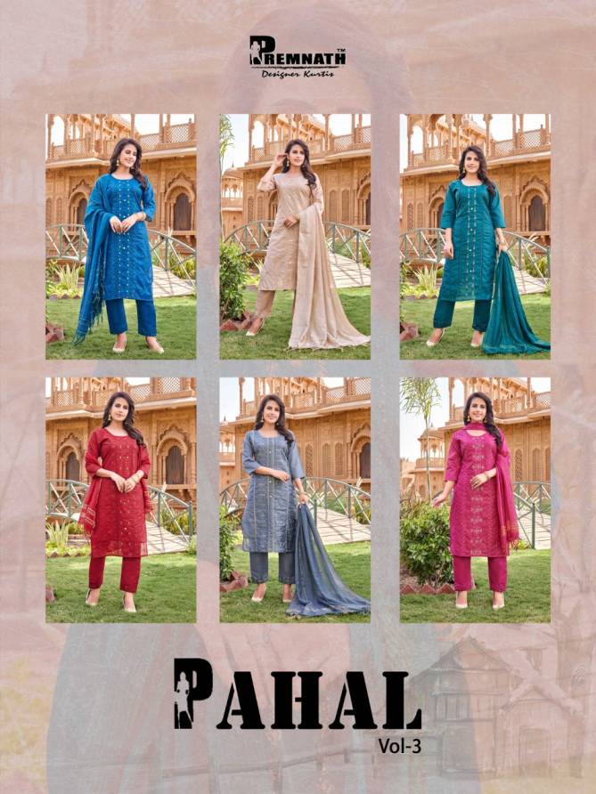 PAHAL 3 Fancy Ethnic Wear Designer Latest Kurti Bottom With Dupatta Collection